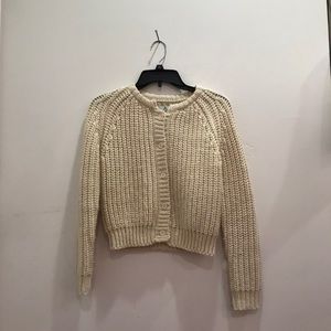 Unif x UO cropped knit cardigan